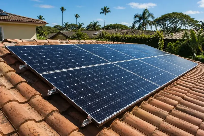 Installation de panneaux solaires à Tornac
